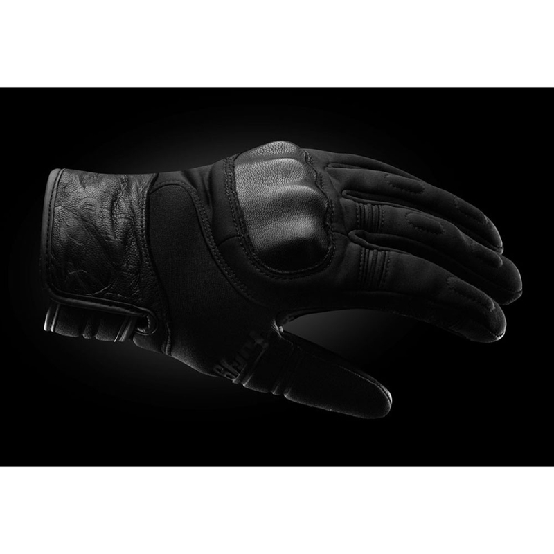Moto rokavice Furygan TD Soft D3O® PRIMALOFT® črne barve
