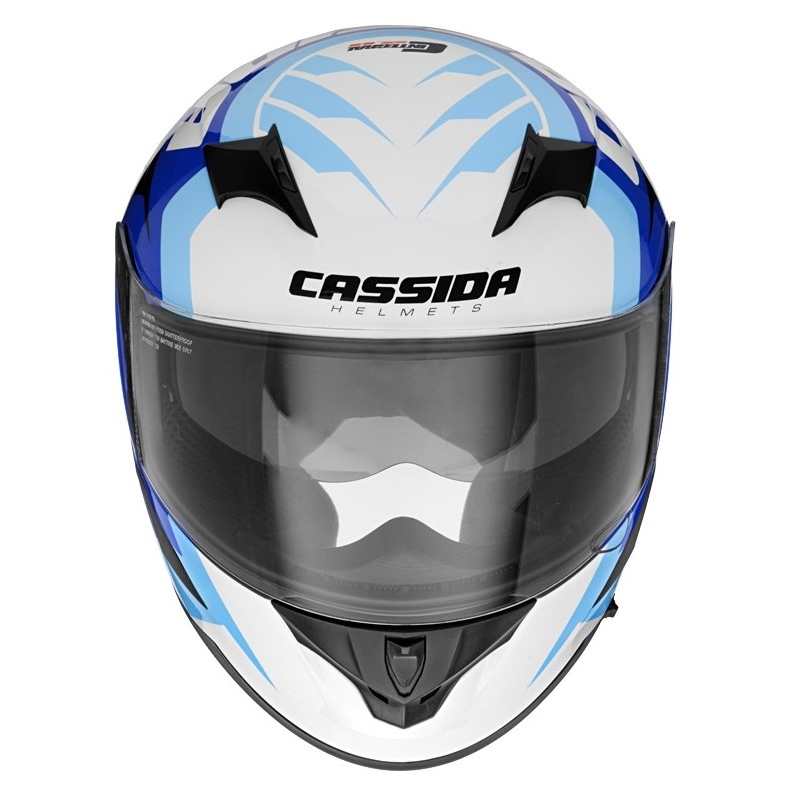 Integralna čelada Cassida Integral 2.0 Perimetrična modro-črno-bela