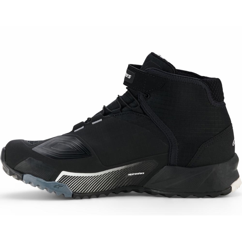 Ženski motoristični škornji Alpinestars Stella CR-X Drystar črno-sivo-beli