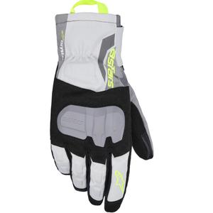 Alpinestars XT-3 Drystar izolirane moto rokavice črne-temno sive-svetlo sive-rumene