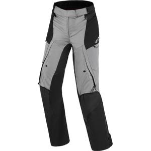 Ženske motoristične hlače Alpinestars Stella Andes V4 Drystar črno-temno sive