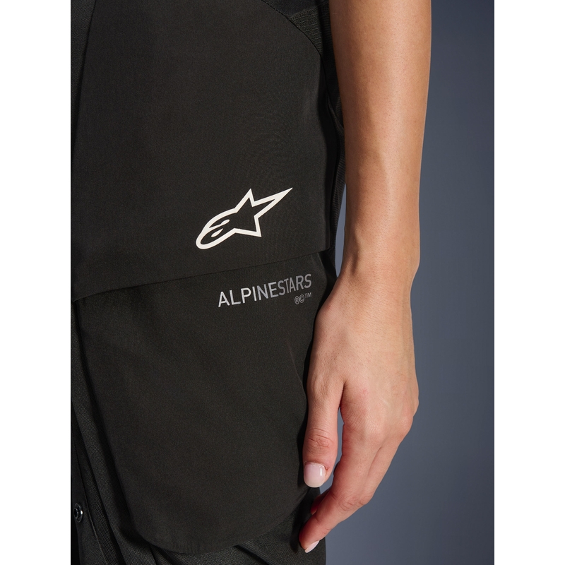 Ženske motoristične hlače Alpinestars Stella Andes V4 Drystar, črne