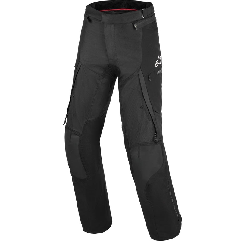 Alpinestars Andes V4 Drystar podaljšane motoristične hlače črne barve