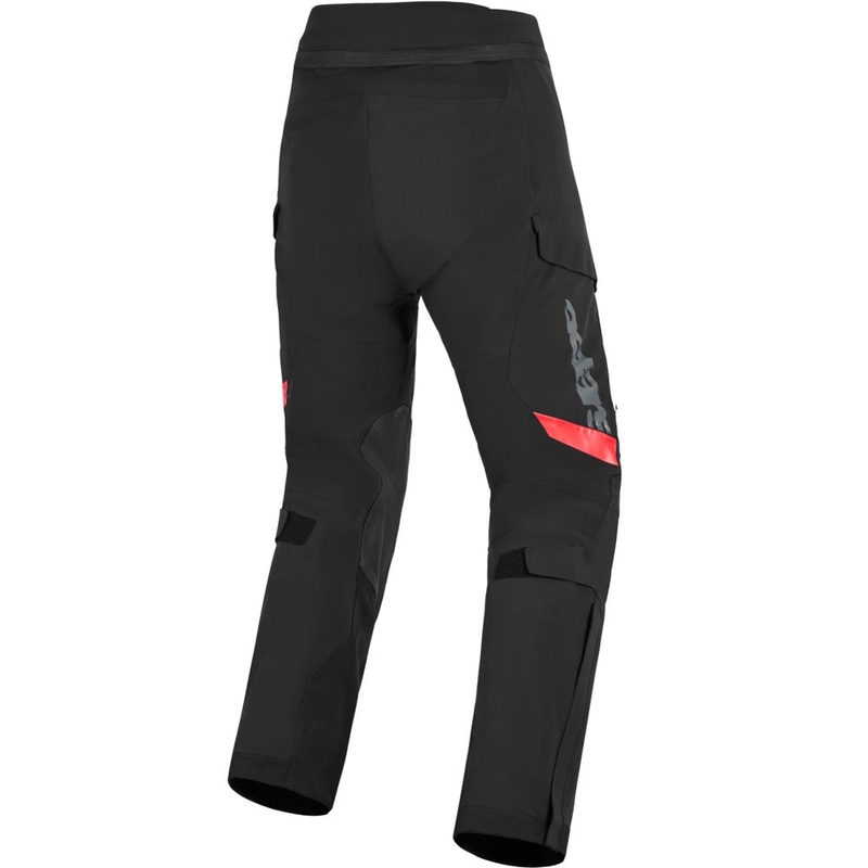Moto hlače Alpinestars Halo PRO Drystar XF črno-temno sivo-rdeče