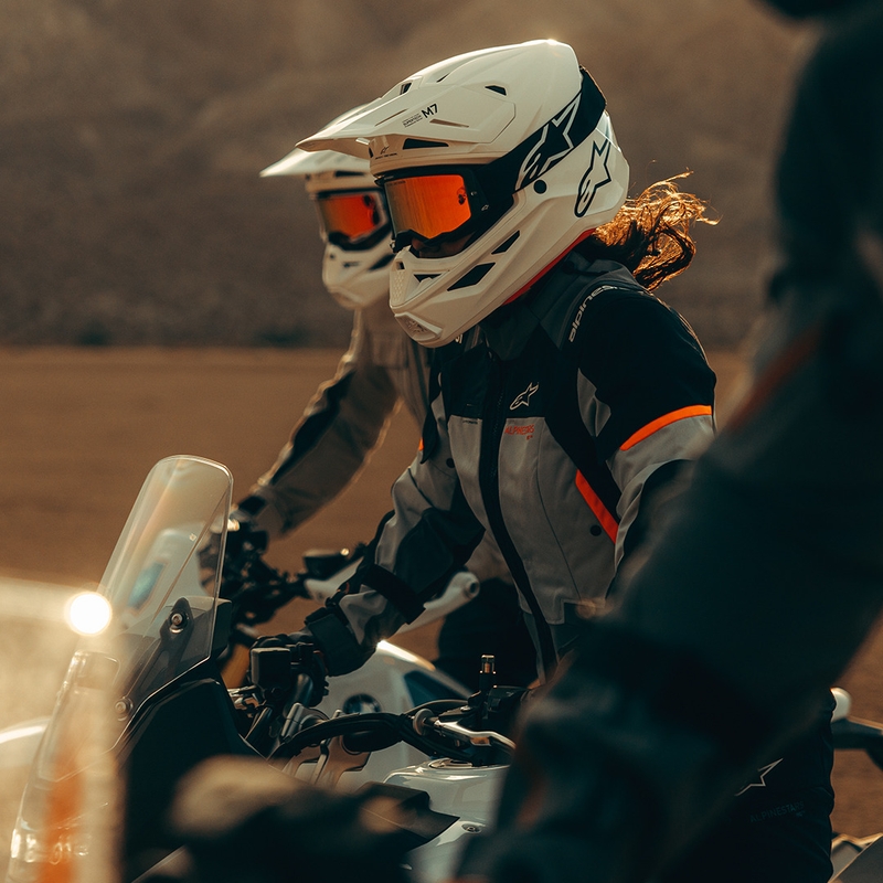 Ženska motoristična jakna Alpinestars Stella Andes V4 Drystar temno siva-svetlo siva-črna-rdeča