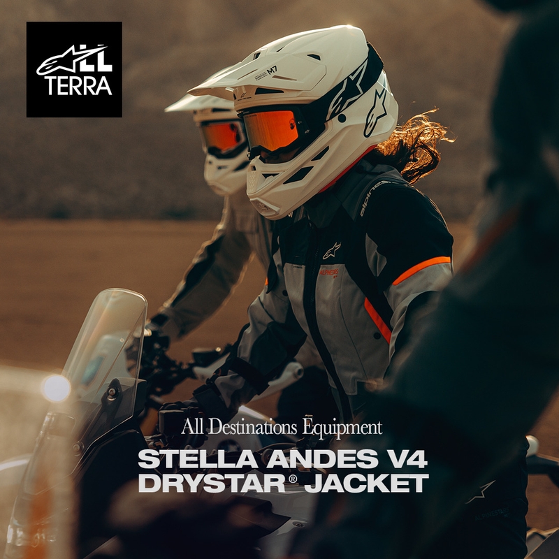Ženska motoristična jakna Alpinestars Stella Andes V4 Drystar temno siva-svetlo siva-črna-rdeča