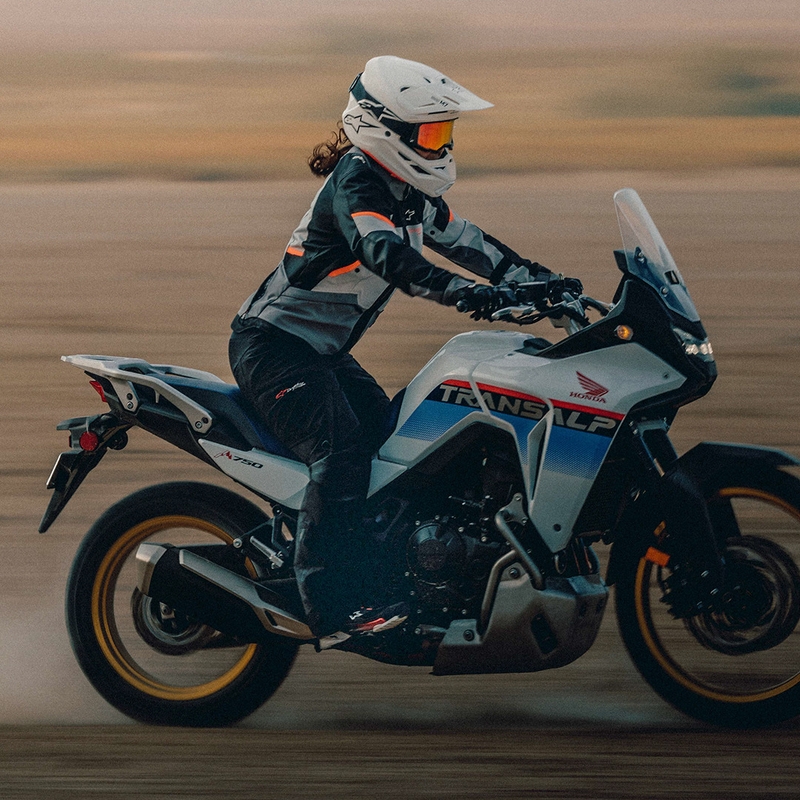 Ženska motoristična jakna Alpinestars Stella Andes V4 Drystar temno siva-svetlo siva-črna-rdeča