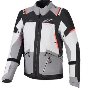 Ženska motoristična jakna Alpinestars Stella Andes V4 Drystar temno siva-svetlo siva-črna-rdeča