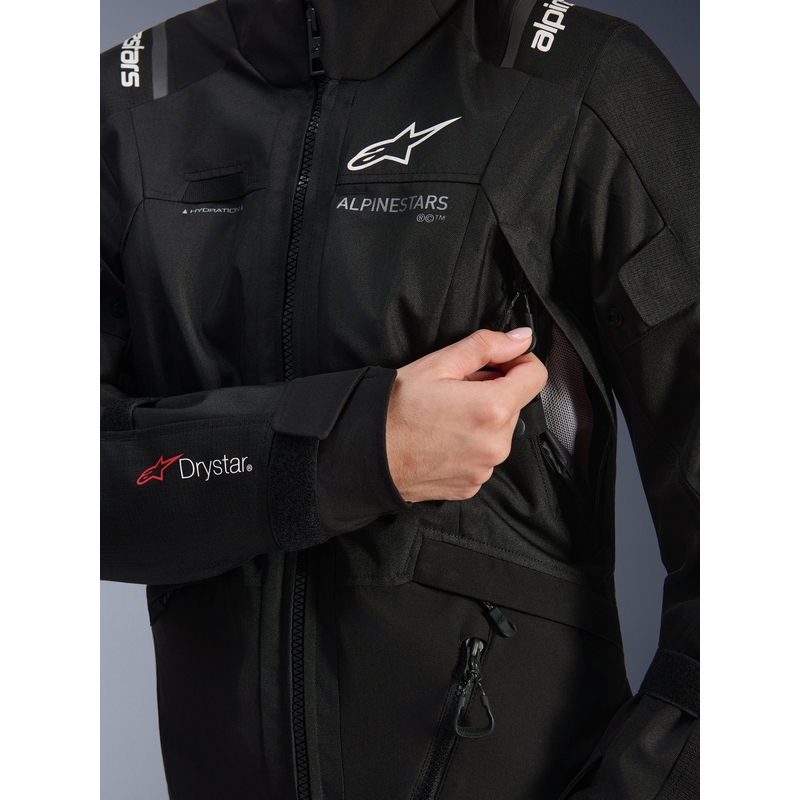 Ženska motoristična jakna Alpinestars Stella Andes V4 Drystar, črna
