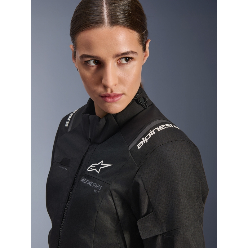 Ženska motoristična jakna Alpinestars Stella Andes V4 Drystar, črna