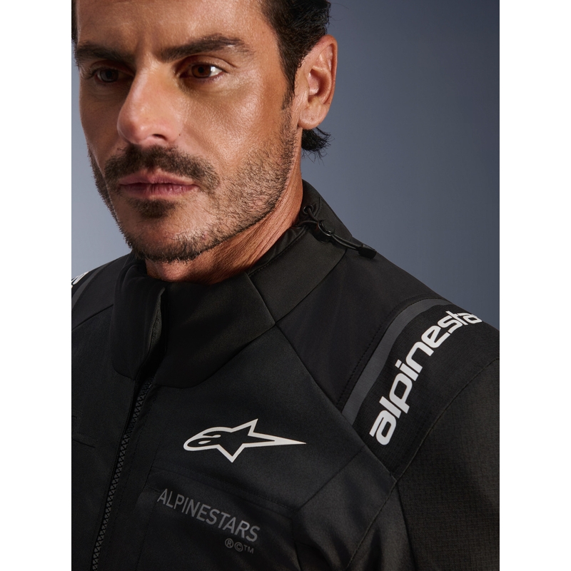 Moto jakna Alpinestars Andes V4 Drystar črna