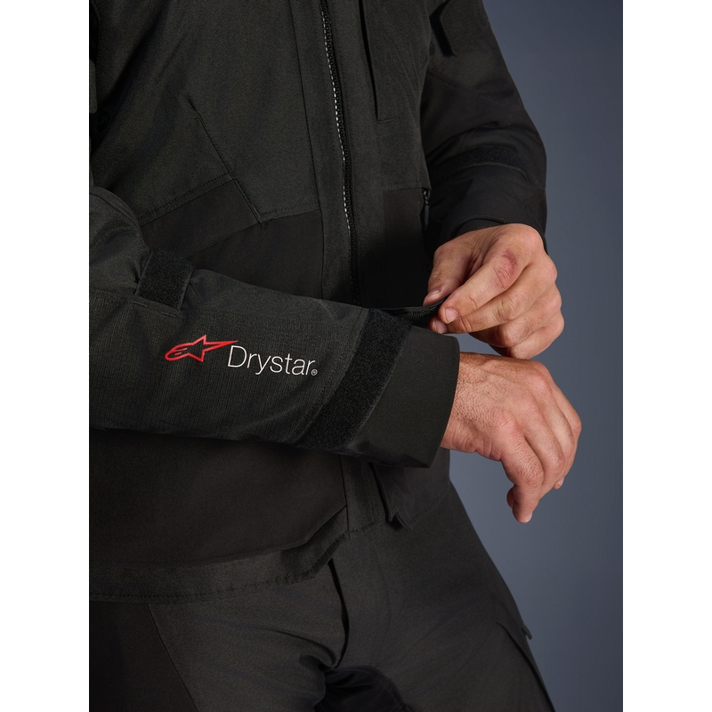 Moto jakna Alpinestars Andes V4 Drystar črna