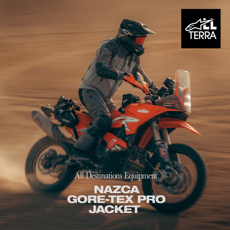 Alpinestars Nazca 3L Gore-Tex PRO motoristična jakna temno siva-svetlo siva