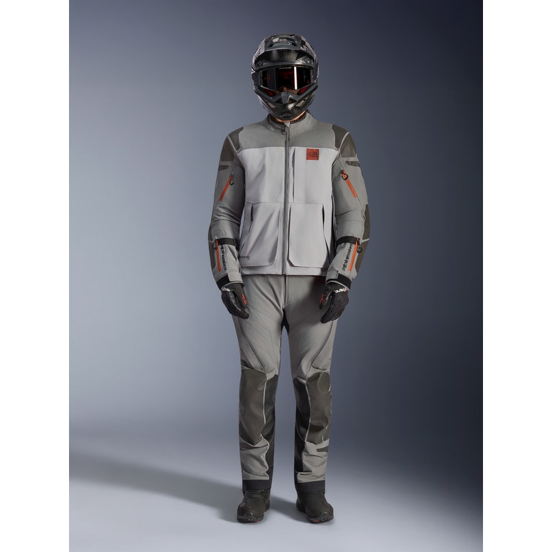 Alpinestars Nazca 3L Gore-Tex PRO motoristična jakna temno siva-svetlo siva