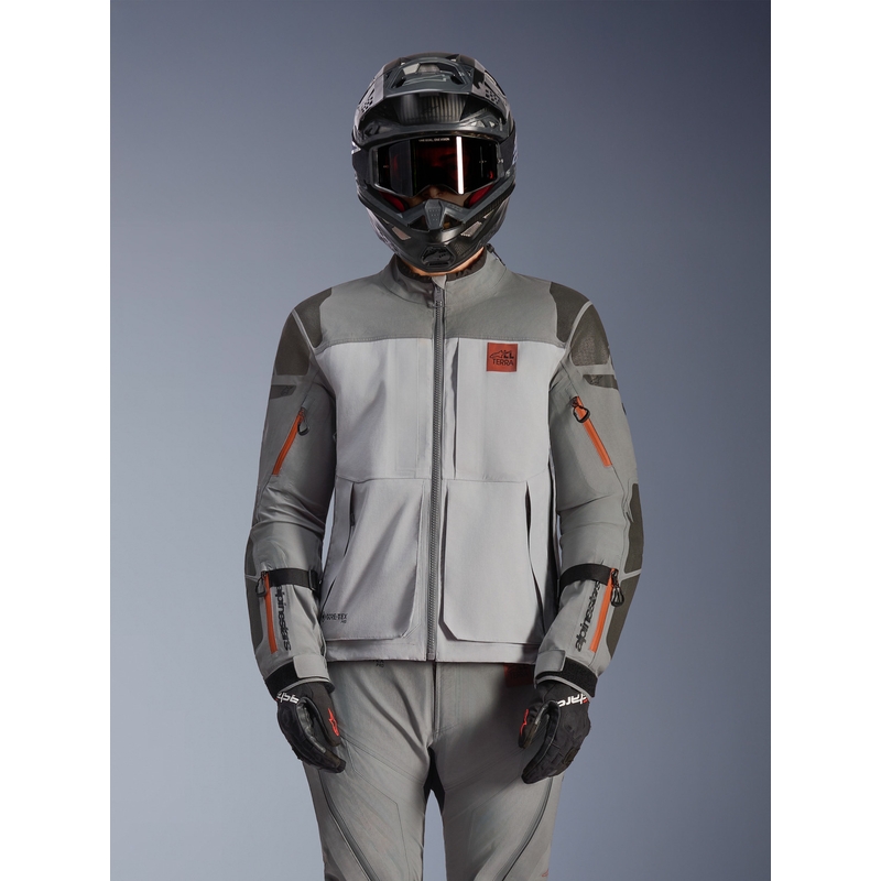 Alpinestars Nazca 3L Gore-Tex PRO motoristična jakna temno siva-svetlo siva