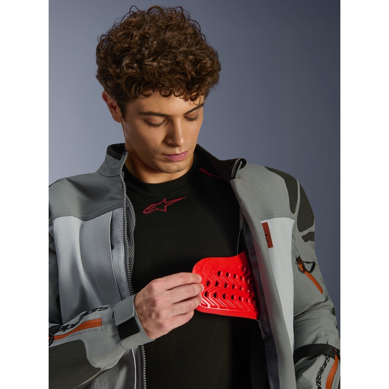 Alpinestars Nazca 3L Gore-Tex PRO motoristična jakna temno siva-svetlo siva
