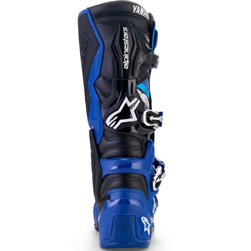 Motokros škornji Alpinestars TECH 7 YAMAHA modro-belo-črna kolekcija
