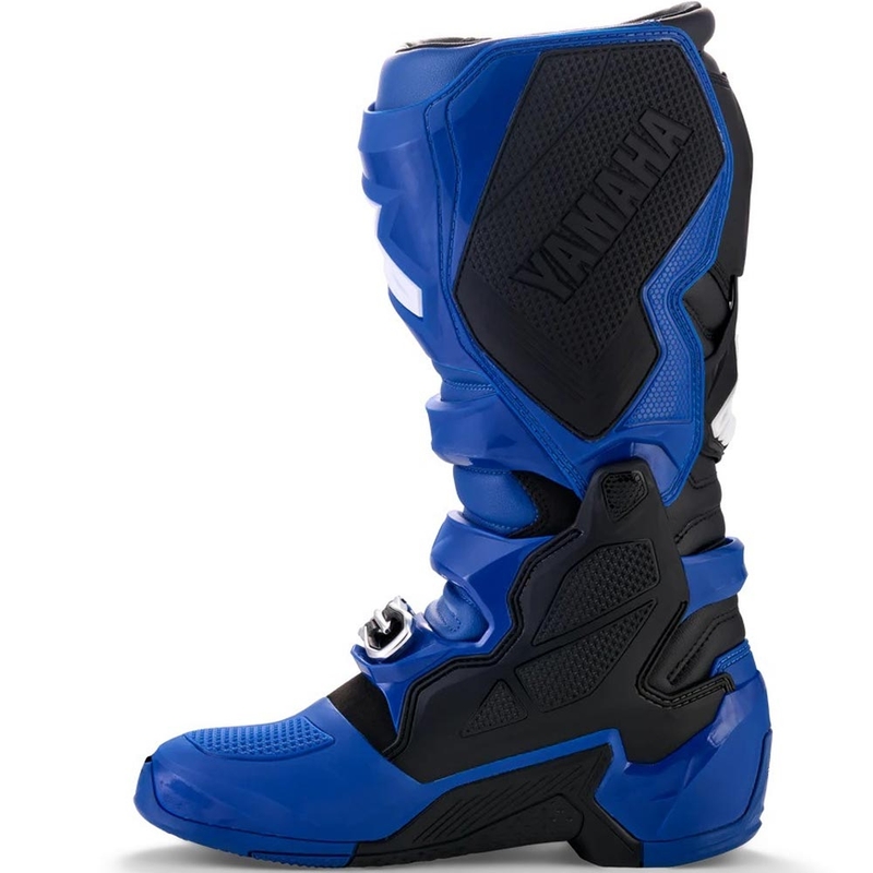 Motokros škornji Alpinestars TECH 7 YAMAHA modro-belo-črna kolekcija