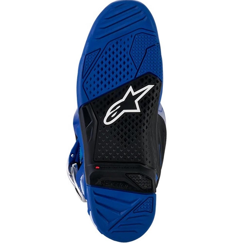 Motokros škornji Alpinestars TECH 7 YAMAHA modro-belo-črna kolekcija