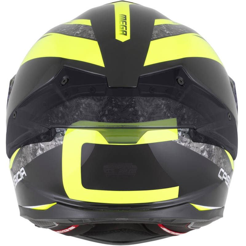 Cassida Integral GTS 2.1 Mega motoristična čelada z integriranim obrazom črno-fluo rumeno-bela