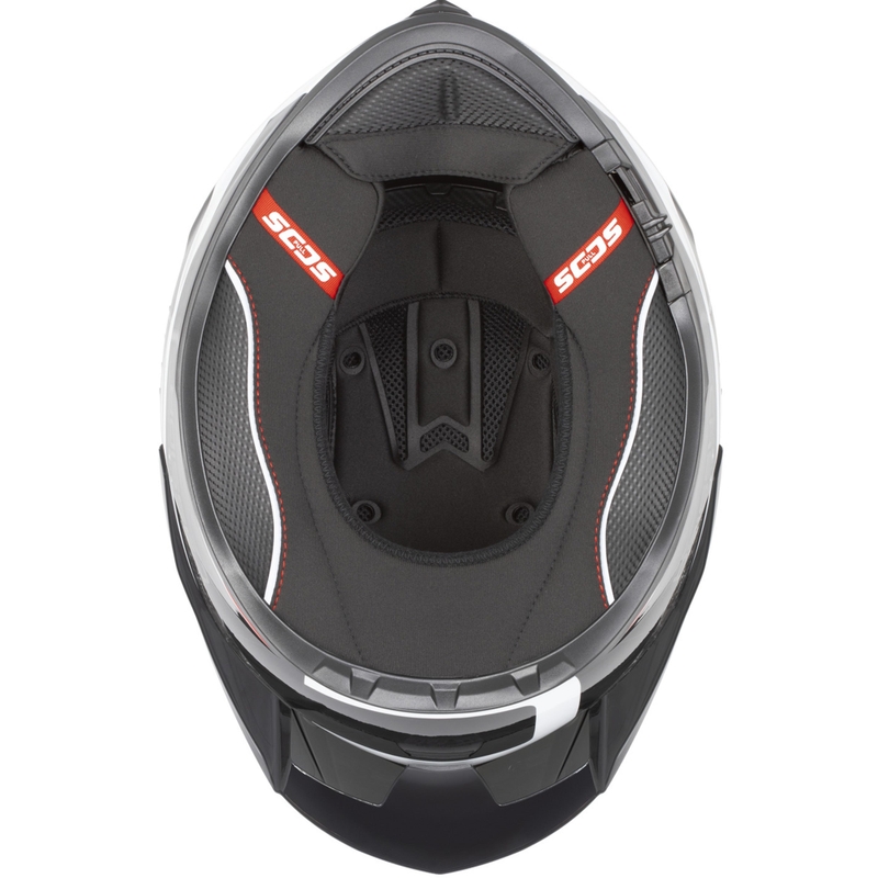 Cassida Integral GTS 2.1 Mega motoristična čelada z integriranim obrazom črno-fluo rumeno-bela