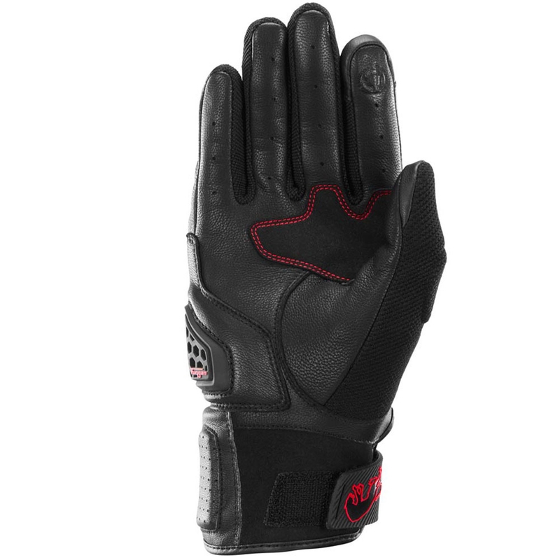 Moto rokavice Furygan Volt EVO črno-belo-rdeče