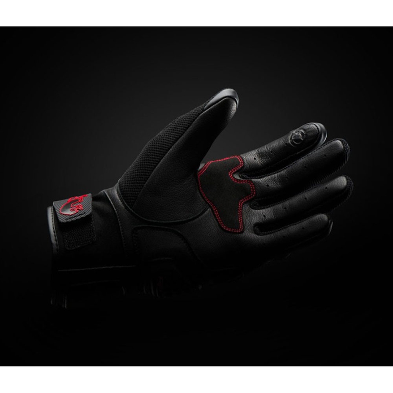 Moto rokavice Furygan Volt EVO črno-belo-rdeče