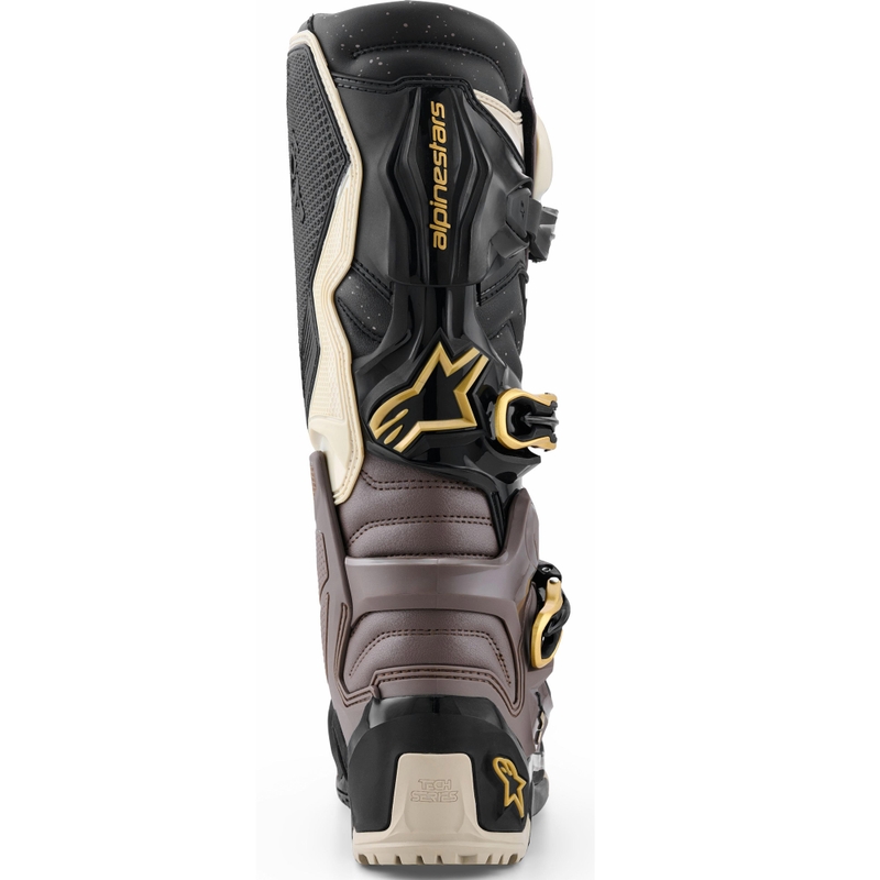 Moto škornji Alpinestars TECH 7 Enduro Drystar črno-temno sivo-zlati