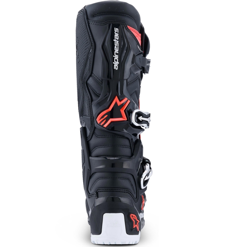 Moto škornji Alpinestars TECH 7 Enduro Drystar črno-fluo rdeče-beli