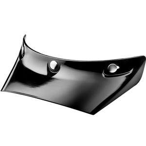 Vizir za motoristično čelado NOX Premium Seventy II, sijajno črne barve