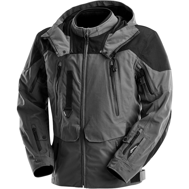 Motoristična jakna Furygan Kalahari SP sivo-črna