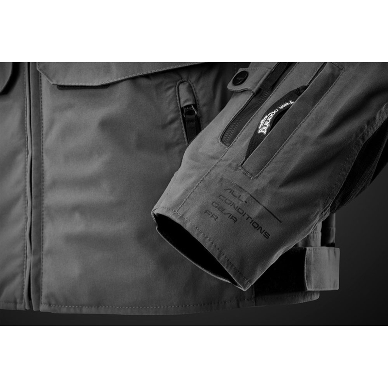 Motoristična jakna Furygan Kalahari SP sivo-črna