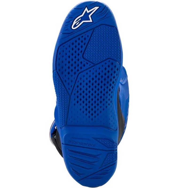 Otroški motokros škornji Alpinestars TECH 7 S YAMAHA modro-belo-črna kolekcija