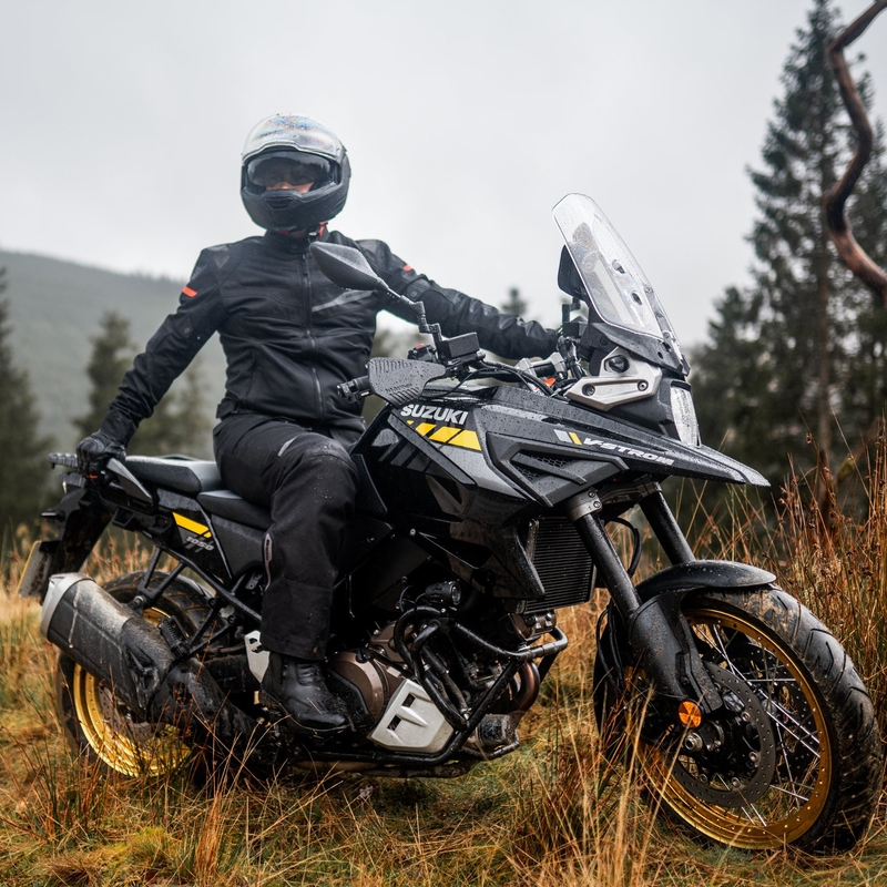 Moto jakna Oxford Dakar Air črne barve
