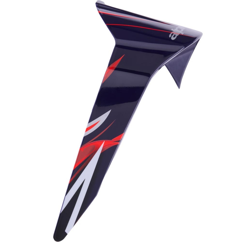 Aerodinamični spojler za motoristične čelade Alpinestars Supertech R10 FLYTE standardni profil mat modro-rdeče-bel