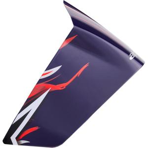 Aerodinamični spojler za motoristično čelado Alpinestars Supertech R10 FLYTE racing profile mat modro-rdeče-bel