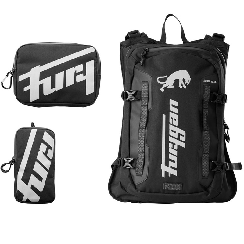 Nahrbtnik Furygan ADV 20L+ črno-bel