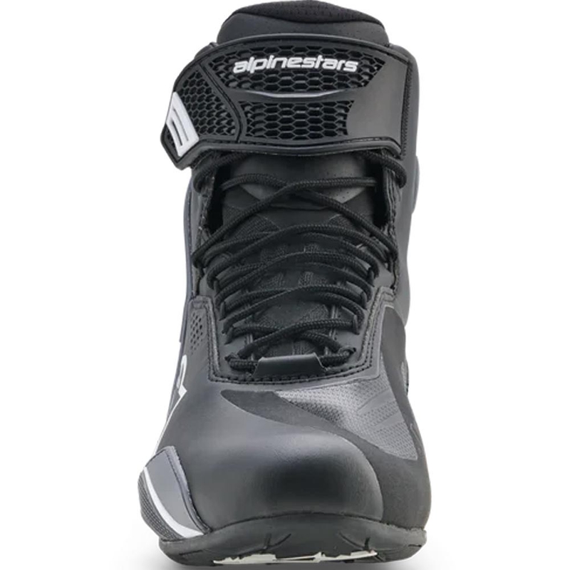 Moto škornji Alpinestars Faster-4 Drystar črno-temno sivo-beli