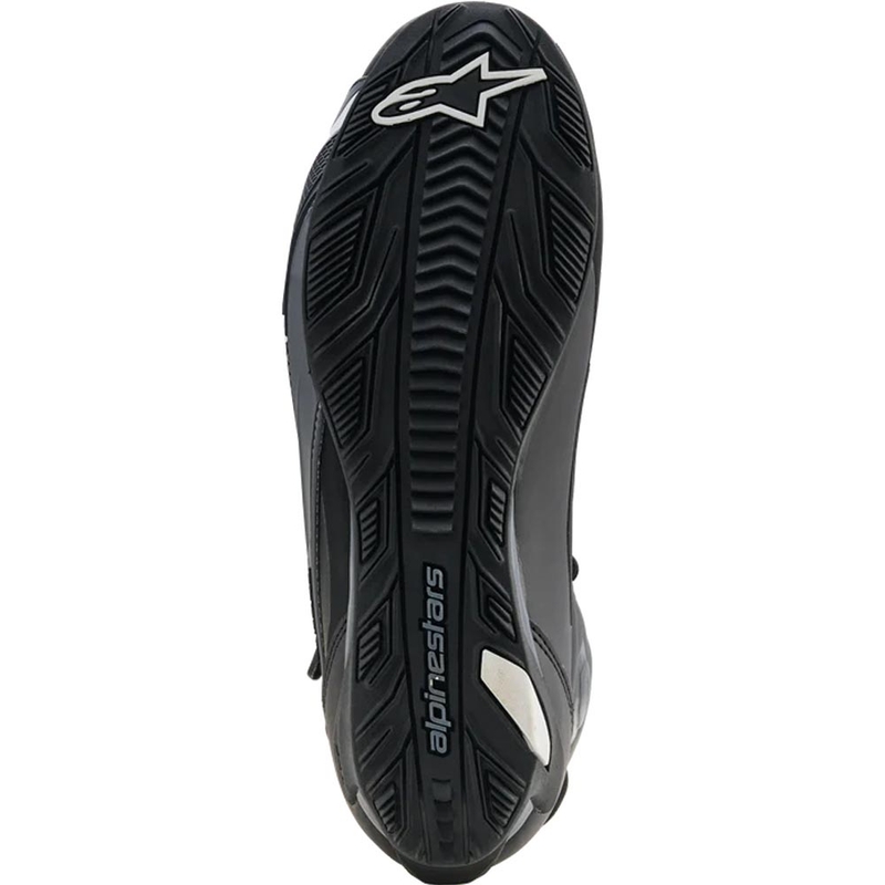 Moto škornji Alpinestars Faster-4 Drystar črno-temno sivo-beli