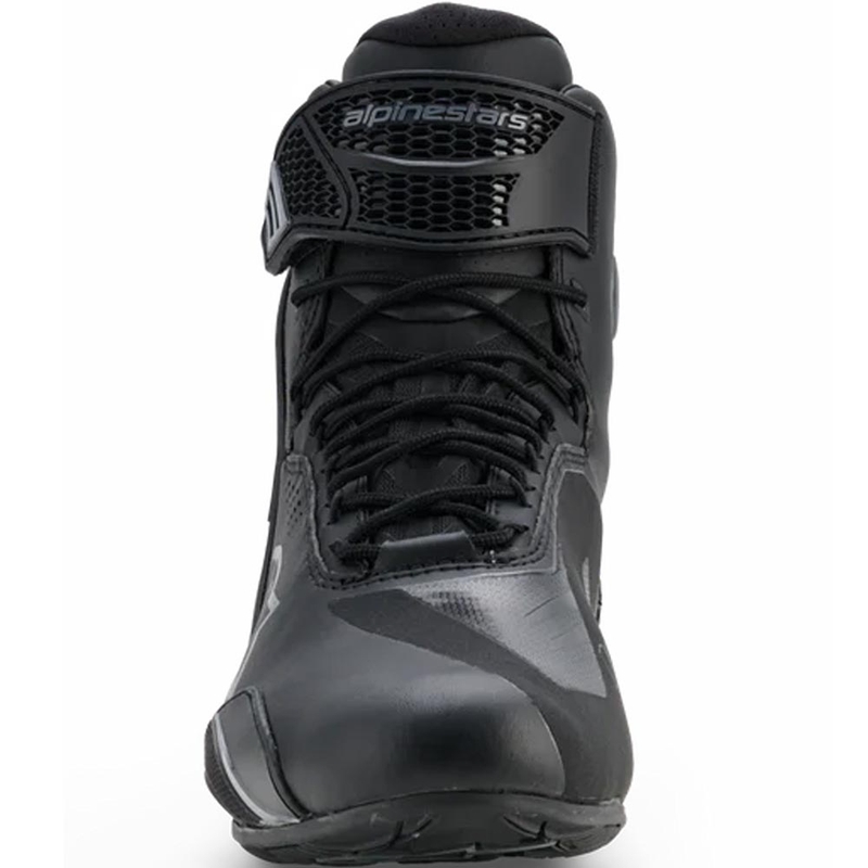 Moto škornji Alpinestars Faster-4 Drystar črno-temno sivi
