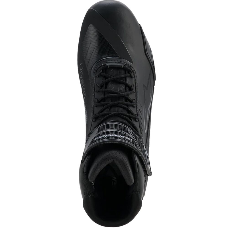 Moto škornji Alpinestars Faster-4 Drystar črno-temno sivi