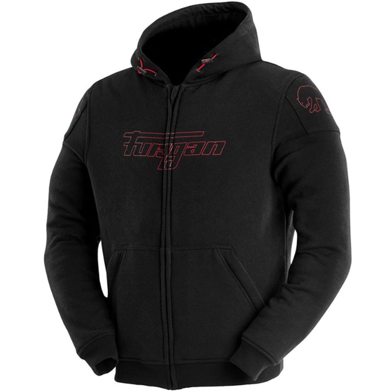 Motoristična jakna Furygan Livio X Kevlar® črno-rdeča