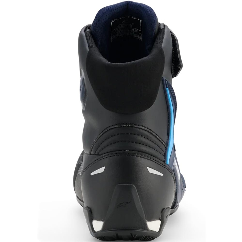 Moto škornji Alpinestars Faster-4 Drystar črno-modro-beli