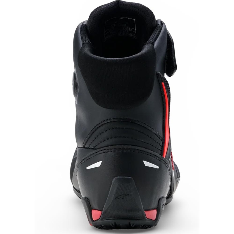Moto škornji Alpinestars Faster-4 Drystar črno-fluo rdeči
