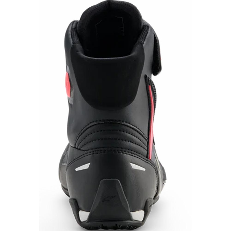Ženski motoristični škornji Alpinestars Stella Faster-4 Drystar črno-sivo-rdeči
