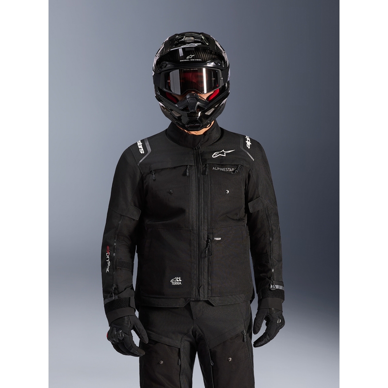 Moto jakna Alpinestars Cusco Drystar črna