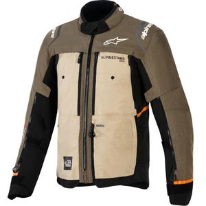 Moto jakna Alpinestars Cusco Drystar rjavo-črna