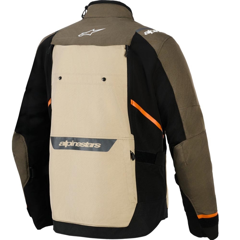 Moto jakna Alpinestars Cusco Drystar rjavo-črna