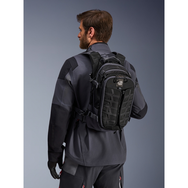 Moto nahrbtnik Alpinestars AT-15 črno-siv 15 l