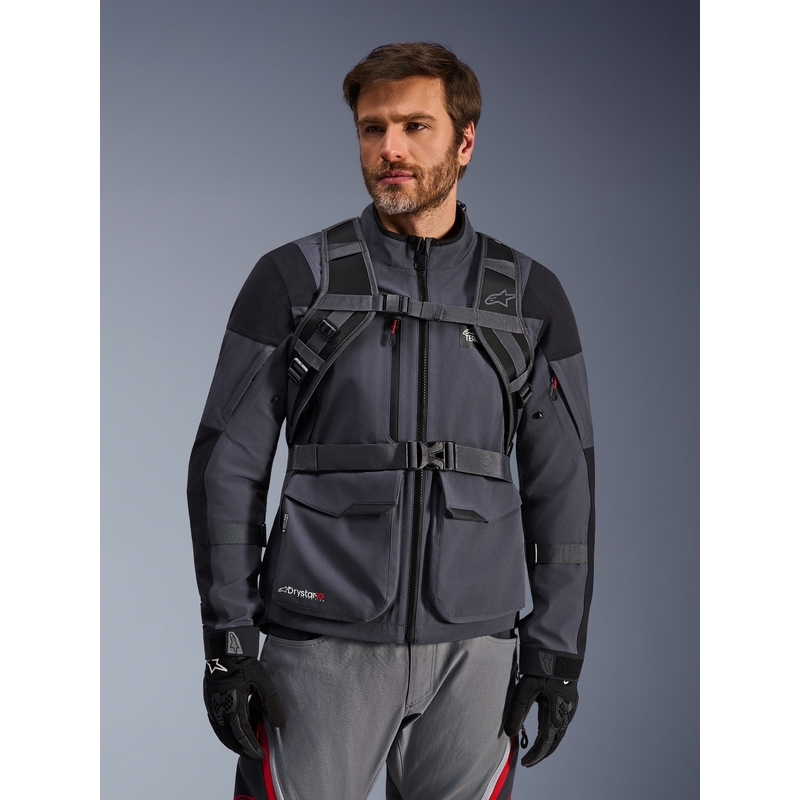 Moto nahrbtnik Alpinestars AT-15 črno-siv 15 l